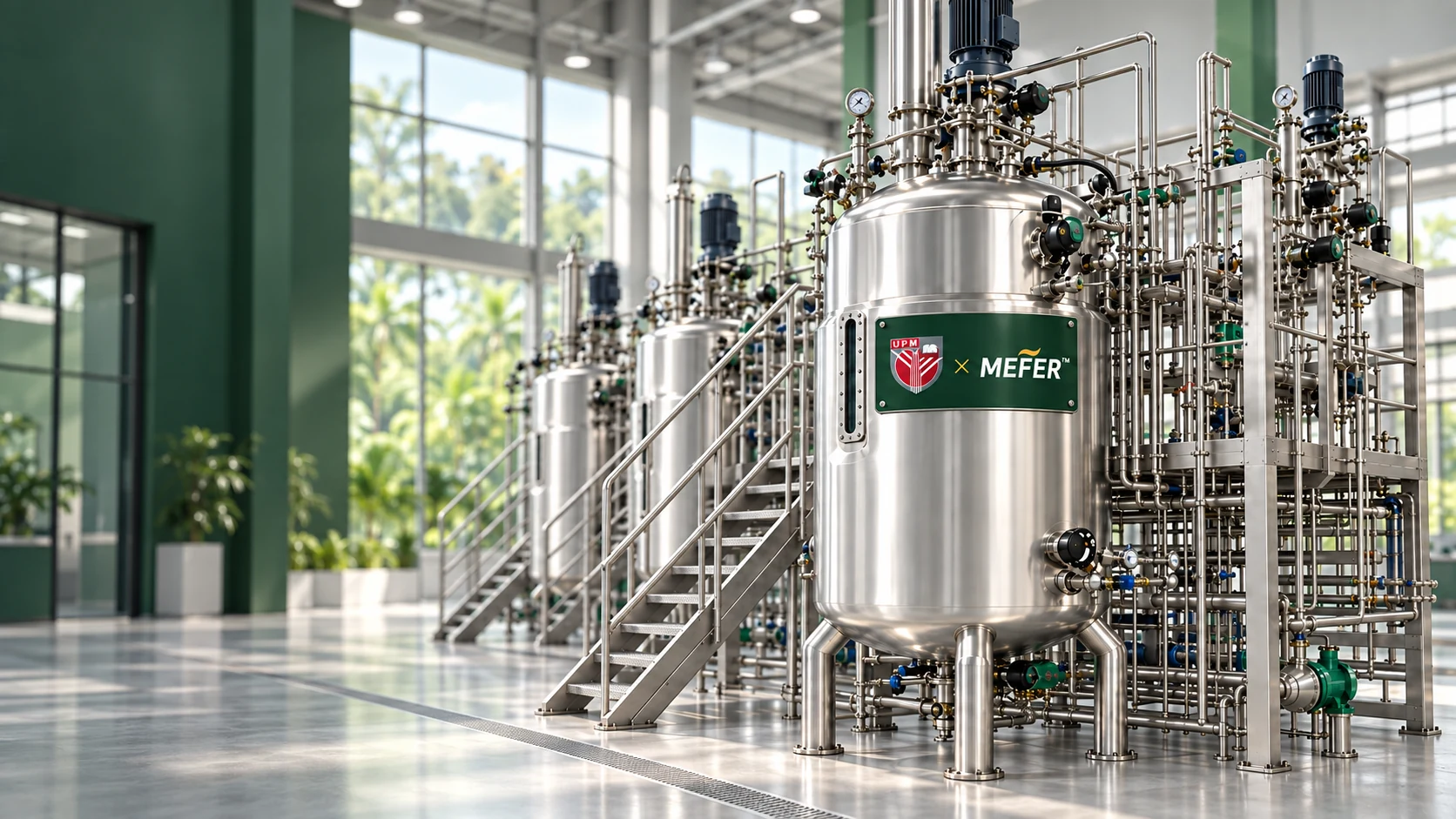 Ilustrasi bioreaktor UPM × MEFER