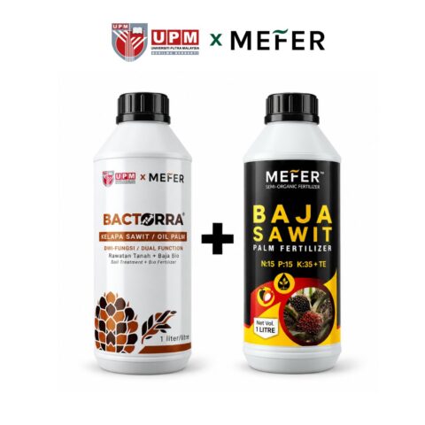 UPM X MEFER Combo Bactorra + MEFER NPK 15:15:36 + TE
